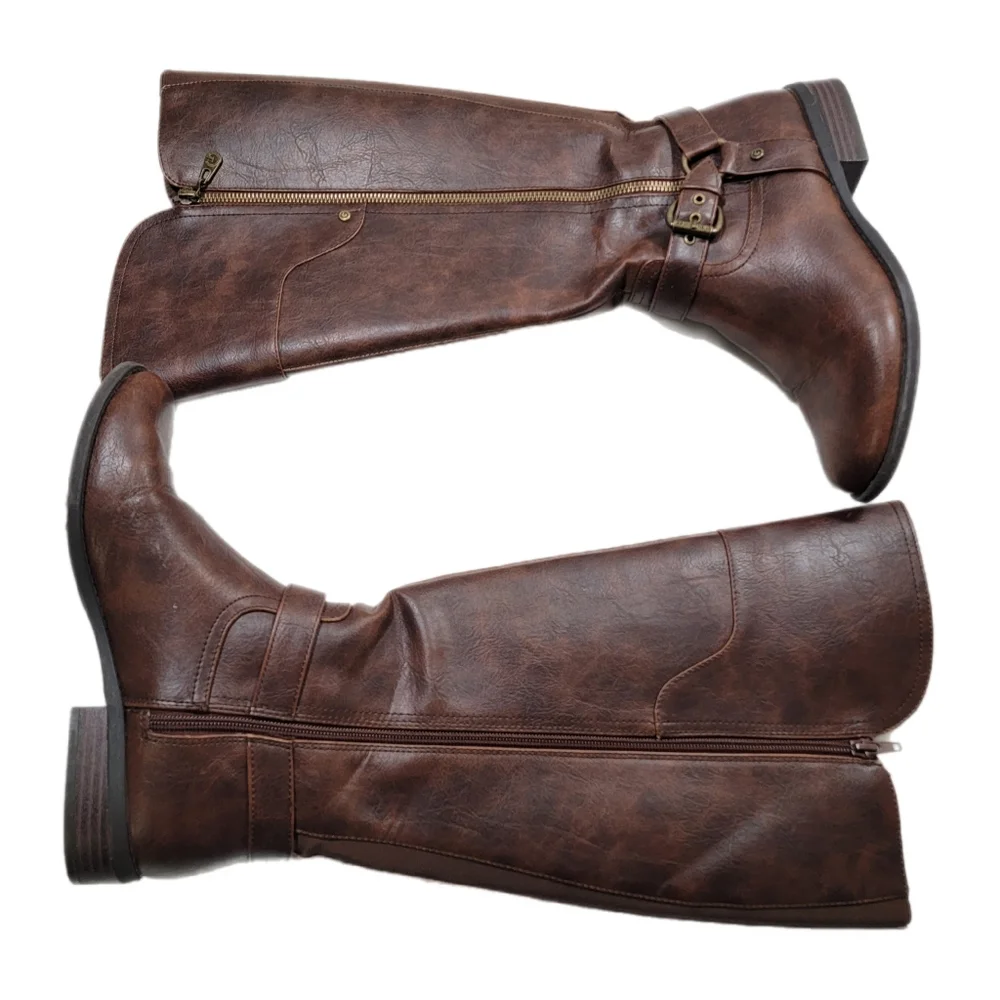 G by Guess Womens Harson Faux Leather Over-The-Knee Boots Brown Size 9 medium - Picture 6 of 14